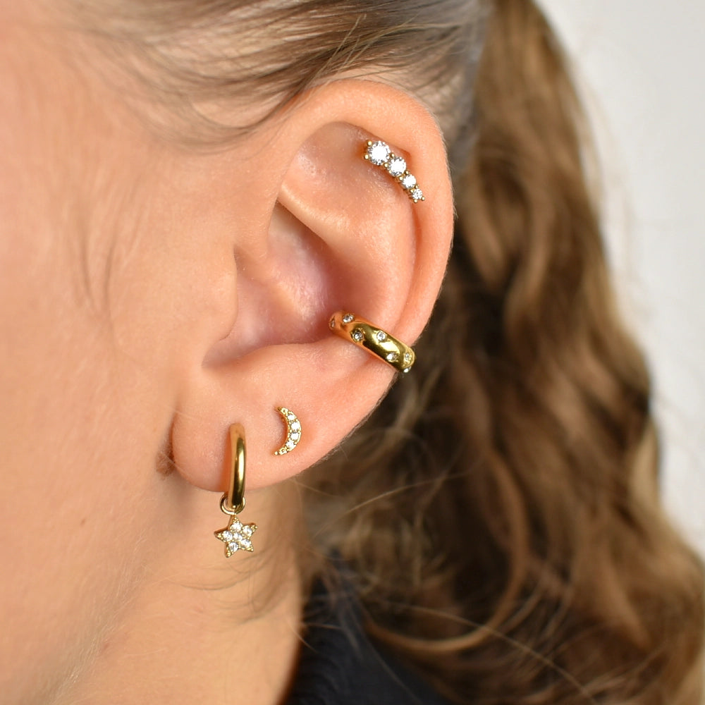 Ear cuff IRIDIS